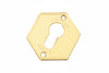 Mostrine Esterne In Ottone 95297- - Mm.52X64 (95297000C1) - 5 Pezzi Mottura
