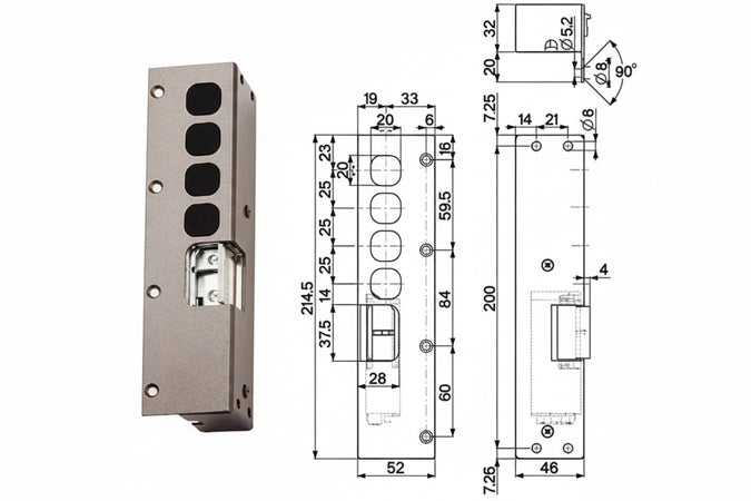 Contropiastre Elettriche 94080V Dx (94080Vddmn) Mottura