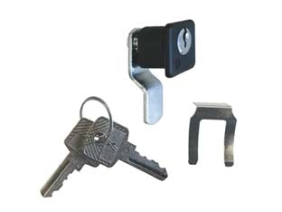 Serratura Completa A Leva Cassette Postali Tipo Ab- - Ø Mm.17,5 - 5 Pezzi Mrcas