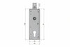 Serratura Per Basculante Cilindro Europeo 2291- - (2291Xzb2070) - 2 Pezzi Securemme