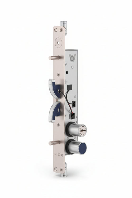 Serratura Triplice Hooks In Acc.Inox Prof. Europeo Per Persiane 2143 Mm.30 (2143Xai3030) Securemme