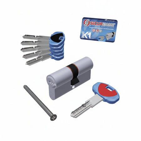 Cilindro Europeo Evok1 0K11 Serie 3100 Mm.40X70 (3101Ccs40701X5) Securemme