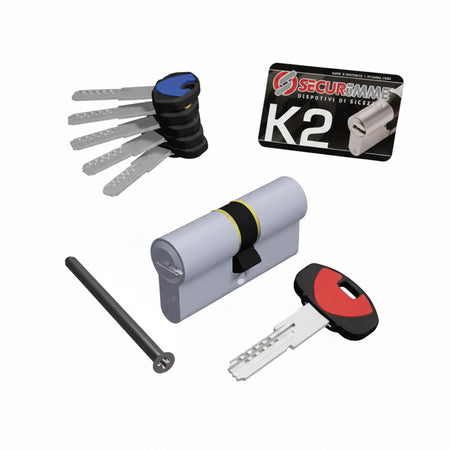 Cilindro Europeo K2 0Ck2 Mm.30X50 (3200Ccs30501X5) Securemme
