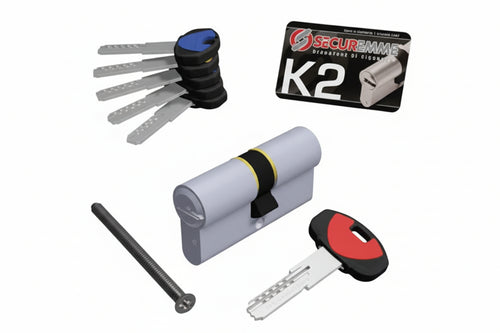 Cilindro Europeo K2 0Ck2 Mm.40X40 (3200Ccs40401X5) Securemme