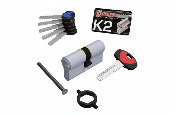 Cilindro Europeo K2 0Ck2 Mm.40X50 (3200Ccs40501X5) Securemme
