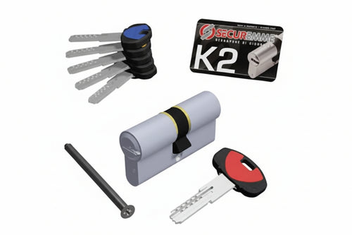 Cilindro Europeo K2 0Ck2 Mm.30X70 (3200Ccs30701X5) Securemme