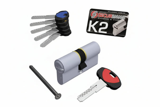 Cilindro Europeo K2 0Ck2 Mm.30X70 (3200Ccs30701X5) Securemme