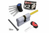 Cilindro Europeo K2 Codolo 0Ck2 Serie 3200Q Mm.30X30 Cromo Satinato Securemme