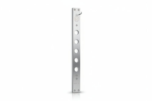 Frontale P/Serrature Porte Blindate In Acciaio Inox Int.37 Fr2530 (Fr2530Xai37) Securemme