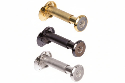 Spioncino Diamante Tondo Ee ? 16 Con Grandangolo 200 ° Lunghezza Mm.40/70 Ottone Lucido (016Dxol40) Securemme