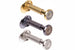 Spioncino Diamante Tondo Ee ? 16 Con Grandangolo 200 ° Lunghezza Mm.80/120 Ottone Lucido (016Dxol80) Securemme