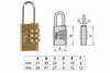Lucchetti Ad Arco A Combinazione Con 3 Dischi 406- - Mm.21, Arco Mm.22X9 Ø Mm.3 (40600207) - 3 Pezzi Viro