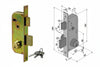 Serratura Da Infilare Per Cancelli 2 Mandate E Scr. Cilindro Fisso 060 Mm.30 Con Catenaccio Mm.25 (06030000) Welka
