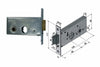 Serratura Da Infilare Per Fasce Catenaccio E Scrocco Mm.62 H 123 Mm.60 (12360010) Welka