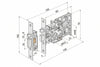 Elettroserratura Da Infilare Per Fasce Mm.78 H 302 Mm.60 (30260010) Welka