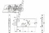 Serratura Da Infilare Per Fasce Catenaccio E Scrocco Mm.78 H 86500 Mm.58 A 2 Mandate (Y8650058080) Yale