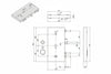 Serratura Triplice Infilare Multifunz. Cil. Eu. + D/M Blindate 133Y9 Sx (Y133Y965280) Yale