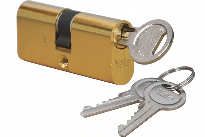 Cilindri A Infilare Ovali Serie 090- - Mm.60 Centrato (30X30) (0901003000) - 2 Pezzi Yale