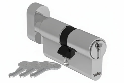 Cilindro Europeo Serie 500 Con Pomolo Mm.70 Decentrato (30X40) (Yc054Kd304003N1) Yale