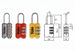 Lucchetto Ad Arco A Combinazione Da Viaggio Per Valige P2- - Mm.23 Grigio (Yp2/23/128/1G) - 1 Blister Yale