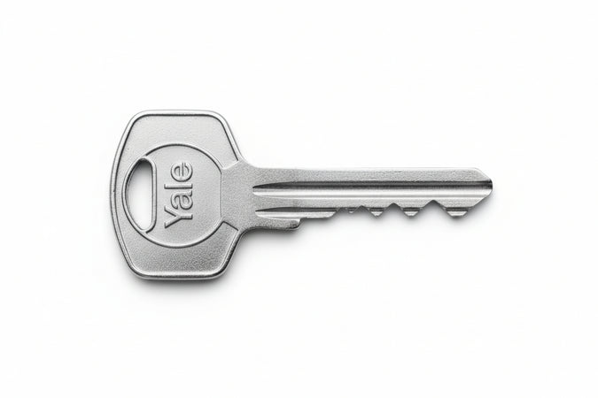 Chiave Grezza Yale 1009- - 4 Spine Dx - Mm.23,65 (01009#000B084000) - 10 Pezzi Yale
