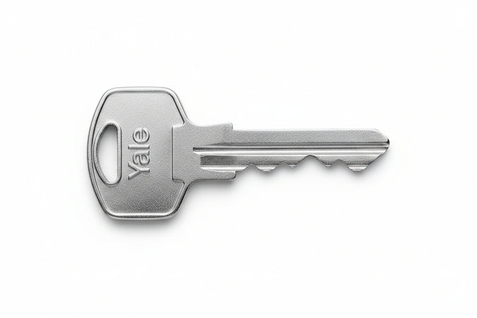 Chiave Grezza Yale 1008- - 5 Spine Dx, Mm.27,15 (01008#000B084000) - 10 Pezzi Yale