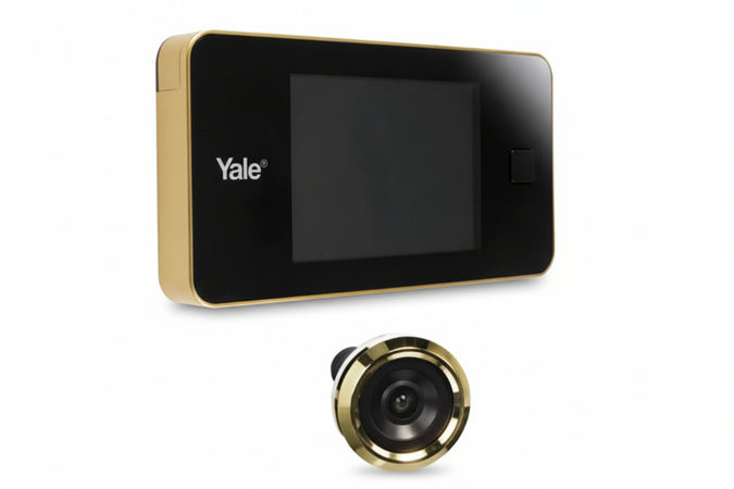 Spioncino Elettronico Yale Standard Ottone Finitura Ottone (4505001432000211) Yale
