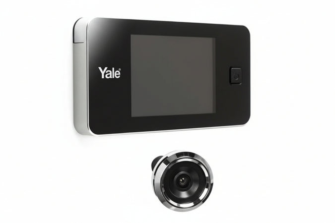 Spioncino Elettronico Yale Standard Argento Finitura Argento (4505001432006011) Yale