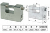 Lucchetto In Acciaio Monoblocco A Una Bocca Mm.94 Quality