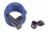 Antifurto A Spirale Per Bici Con Chiave- - Ø Mm.8X150 Cm. - 2 Blister Quality
