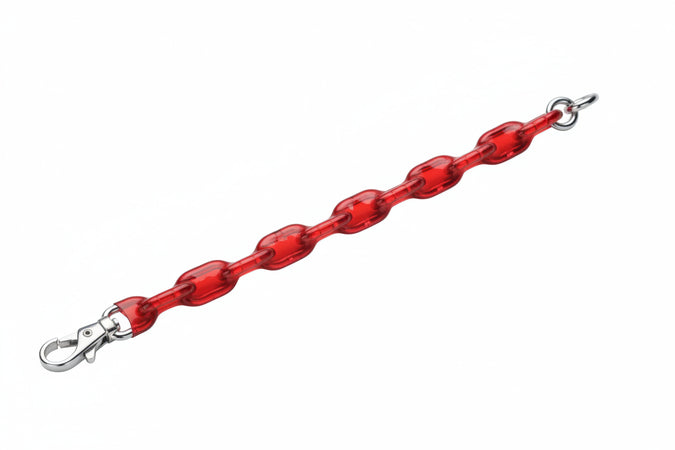 Catena Cementata Maglia Tonda Rivestita In Plastica- - Ø Mm.7,5X100 Cm. - 2 Pezzi