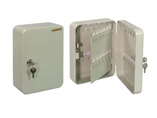 Cassetta Portachiavi Con Cilindro A Leva Mm.180X75X250H. 48 Ganci Quality