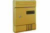 Cassetta Postale In Metallo Per Esterni Bronzata Cm.20,5X6,5X29H. Bronzato Quality
