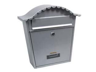 Cassetta Postale Portariviste Sagomata Per Esterni Grigia Cm.36X13X36H. Colore Grigio Quality
