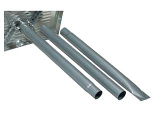 Palo Per Cassetta Posta Tipo Topolino Ø Cm.3,8X130H. Quality