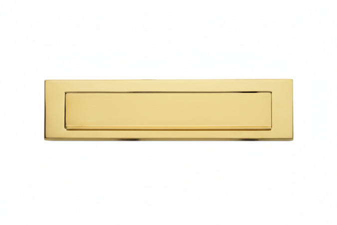 Bucalettere In Ottone Lucido Per Lettere Gravity Cm.25,4X7,5H.