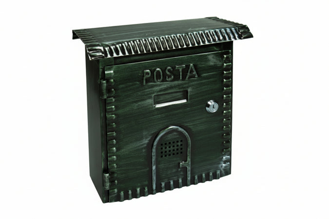 Cassetta Postale Rustica Tipo Medio Cm.26X9X26H. Mille