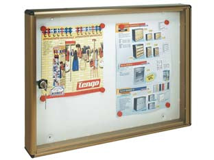 Bacheca Porta Avvisi Per Interni Cm.55X5X40H. Cm.55X5X40H. Alubox