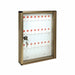 Bacheca Portachiavi Per Interni Cm.30X5X40H. Cm.30X5X40H. Alubox