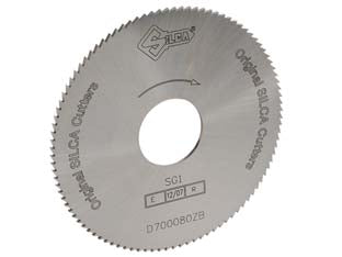 Fresa Hss Per Macchina Duplicatrice Doppia Mappa D700080Zb Silca