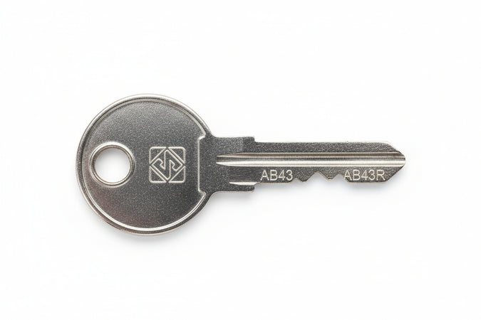 Chiavi Per Cilindri Abus 5 Spine Piccole- - Ab43 Dx - 10 Pezzi Silca