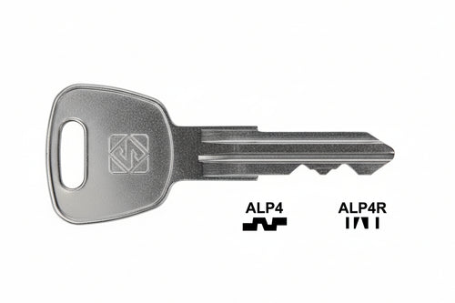 Chiavi Per Cilindri Alpha 5 Spine Piccole- - Alp4R Sx - 10 Pezzi Silca