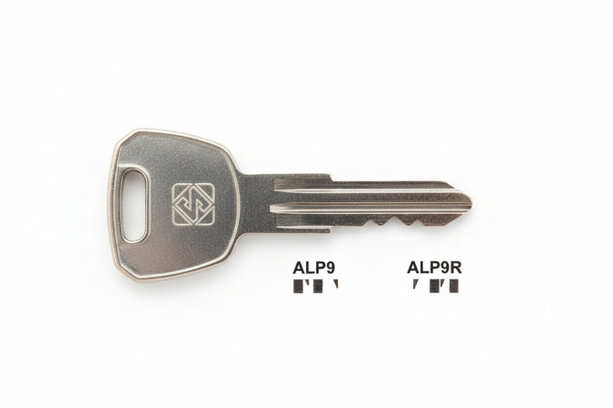 Chiavi Per Cilindri Alpha 5 Spine Piccole- - Alp9R Sx - 10 Pezzi Silca