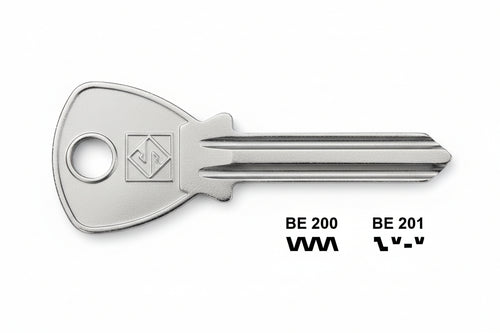 Chiavi Per Cilindri Beta 4 Spine Grandi- - Be201 Sx - 20 Pezzi Silca