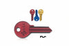 Chiavi Per Cilindri Corbin 5 Spine Grandi Cb5U- - Cb5U Dx Ultralite Blu - 10 Pezzi Silca
