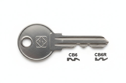 Chiavi Profilo Corbin 5 Spine- - Cb6 Dx - 100 Pezzi Silca