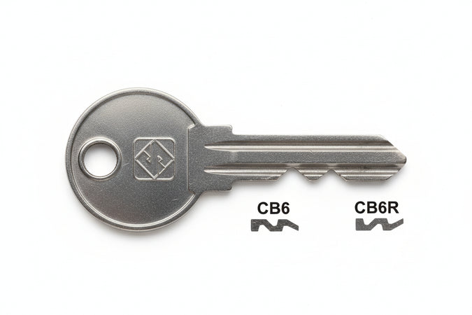 Chiavi Profilo Corbin 5 Spine- - Cb6 Dx - 100 Pezzi Silca