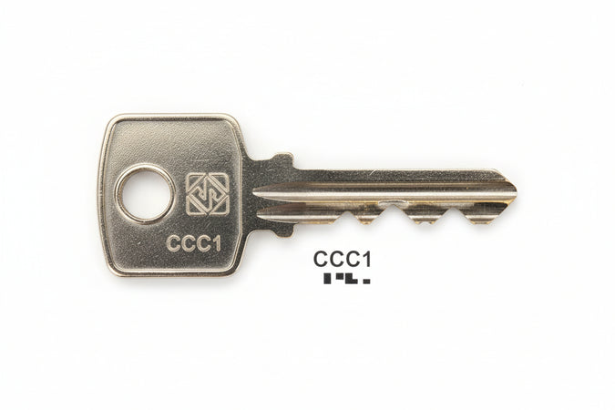 Chiavi Per Cilindri Ccc 4 Spine Grandi- - Ccc1R Sx - 10 Pezzi Silca