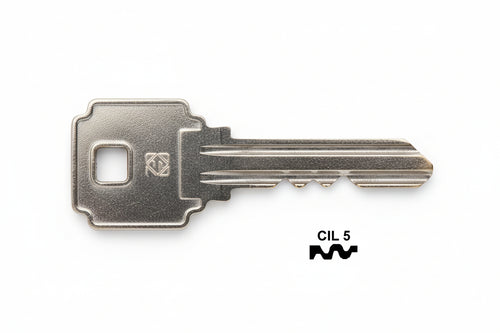 Chiavi Per Cilindri Cila-Gentili 6 Spine Grandi- - Cil1 Dx - 5 Pezzi Silca