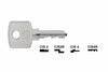 Chiavi Per Cilindri Cas-Cisma 4 Spine Piccole- - Cis2R Sx - 10 Pezzi Silca